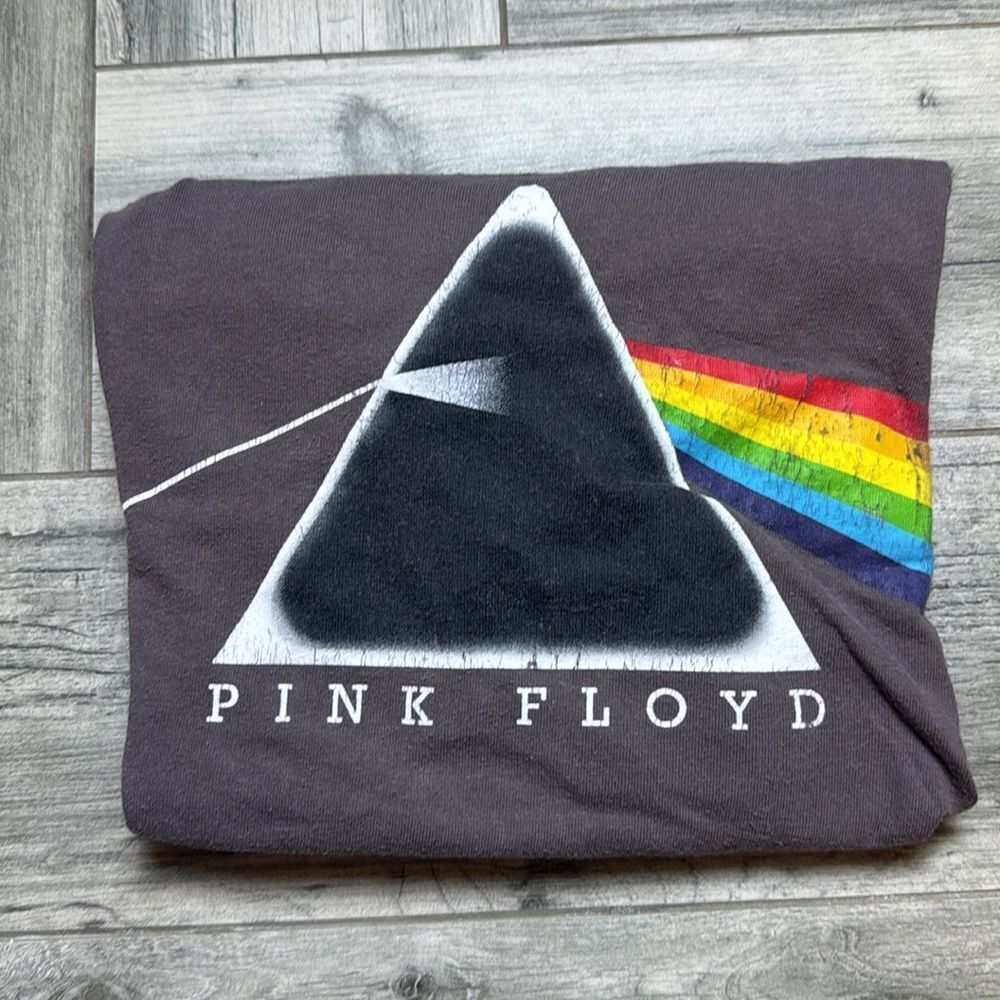 Vintage Pink Floyd Mens The Dark Side Of The Moon Short Sleeve T-Shirt Medium